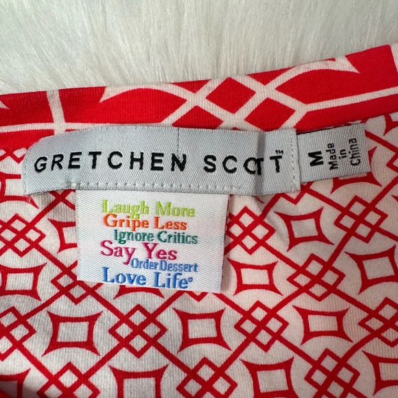 Gretchen Scott Geometric Shift Dress - Picture 2 of 7